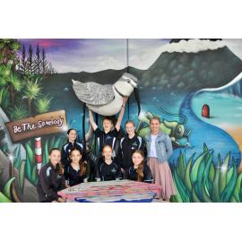 Sally Patterson, Pegasus Bay School's junior team leader and United Nations Sustainable Development Goals (UNSDG) Pou (leader), 2025