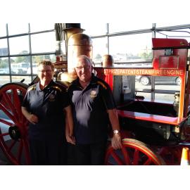 Sheryl and Paul Croucher, Kaiapoi Volunteer Fire Brigade, c.2020