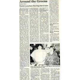 Diane Haslett (left) leaves the library this week, who's replacement is Rosemary Hitt