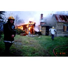 Carew Street fire, c.1989