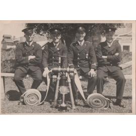 Kaiapoi Volunteer Fire Brigade, date unknown.