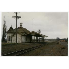 Derelict Kaiapoi Railway Station, c.1998