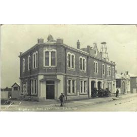 Kaiapoi Library and Fire Station, c.1919