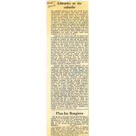 Libraries in the suburbs