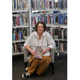 Vanessa Croft, Australian-born historical fiction writer of "Where In All The World", who is now proud to call Waimakariri home, 2025