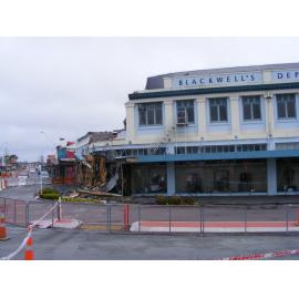 Blackwell's - effects of the earthquake