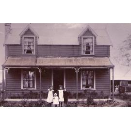 Barrell family home, Church Street, Rangiora, c.1906