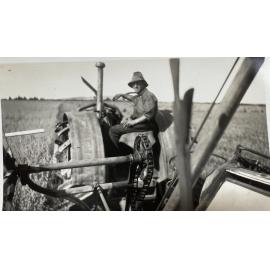 Bill McGarva ploughing Glentui