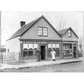 J. Byron, Boot & Shoe Maker, 34 Charles St, Kaiapoi