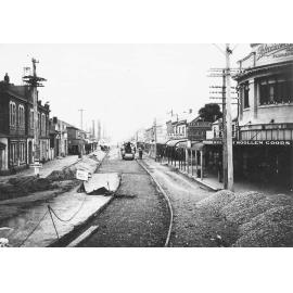 Road upgrade in Kaiapoi, c.1930
