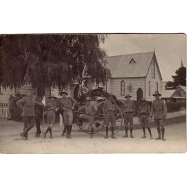 Kaiapoi Scouts Group, outside Methodist Church, Peraki St, Kaiapoi