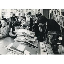 St Joseph's School class visit to the Rangiora Library