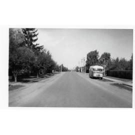 West Belt, Rangiora, looking south, 1985