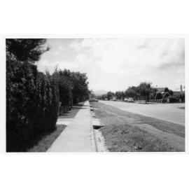 West Belt, Rangiora looking north, 1985