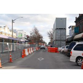Safety barriers - Rangiora High Street