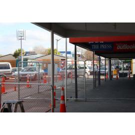 Safety barriers High Street - Rangiora