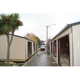 High Street temporary shops going up - Rangiora
