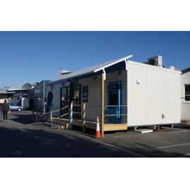 Temporary bank in Kaiapoi