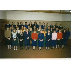 Kaiapoi Borough Council Staff including Kaiapoi MED, October 1989
