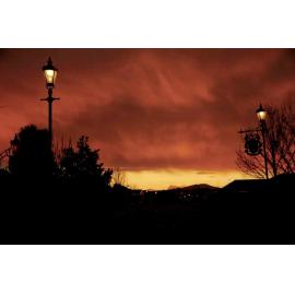 Kingsbury Avenue morning sky