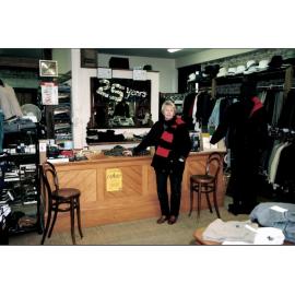 Adrienne Spark - owner of Spark's Menswear