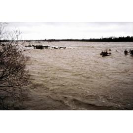 Ashley River in full flood