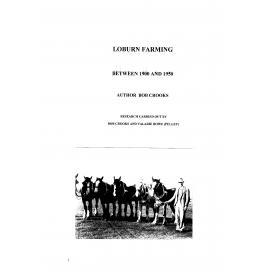 Loburn Farming 1900 - 1950