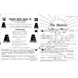 Oxford Bulletin 1981