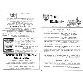 Oxford Bulletin 1985