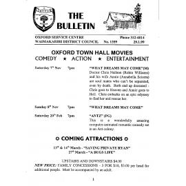 Oxford Bulletin 1999