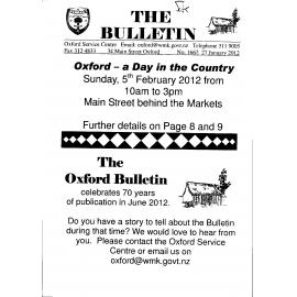 Oxford Bulletin 2012