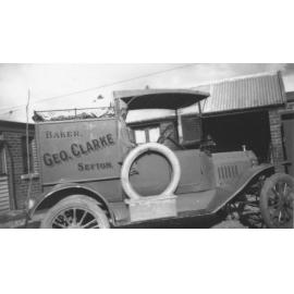 George Clarke baker's van