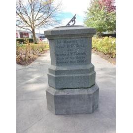 South African War memorial Victoria Park - Rangiora