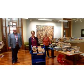 Quarantine for Book Returns at the Rangiora Library, c. May 2020