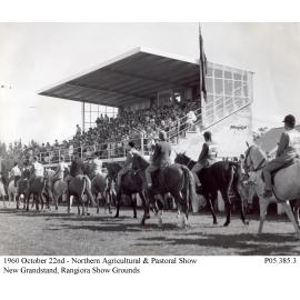Northern Agricultural & Pastoral Association Show new grandstand, Rangiora show grounds 1960