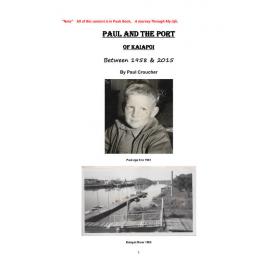 Paul Croucher and the Port of Kaiapoi