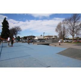 Skaters and riders at Dudley Skate Park, 2015
