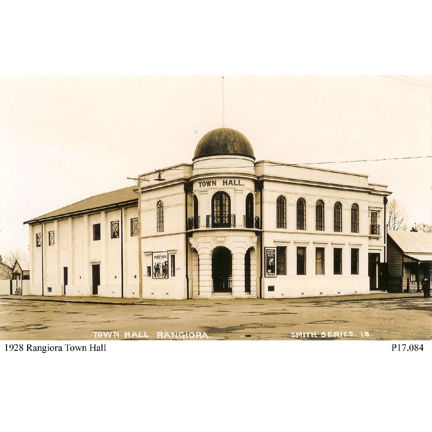 Rangiora Town Hall, c.1928